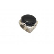 Women's Ring 925 Sterling Silver black onyx Natural Gem Stone P 425